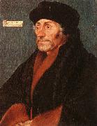 Hans Holbein Erasmus of Rotterdam oil